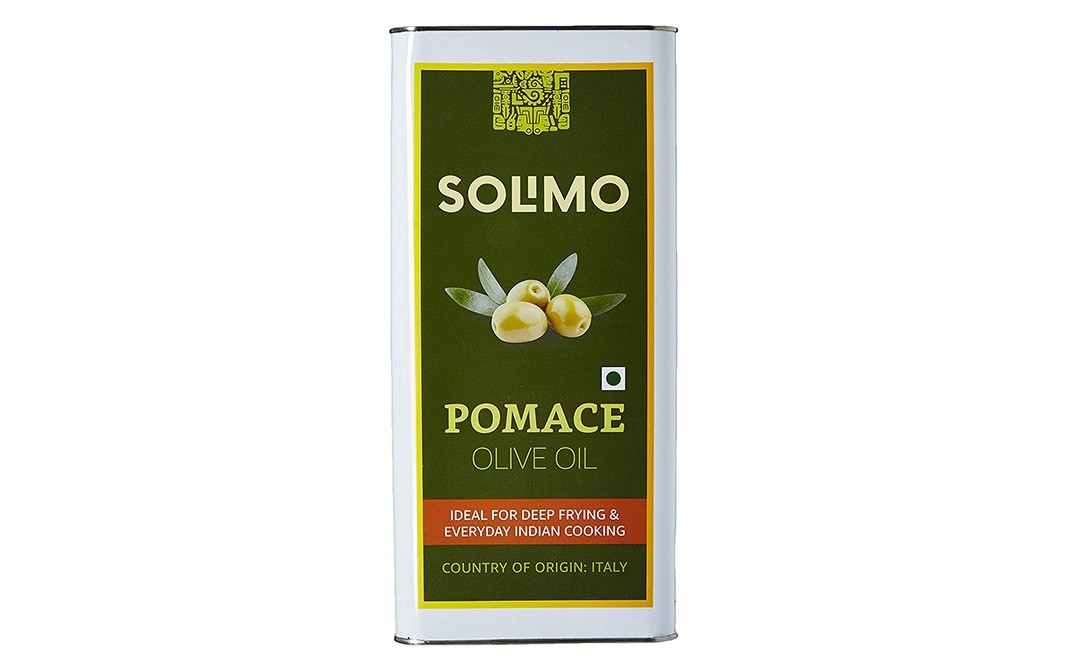 Solimo Pomace Olive Oil    Tin  5 litre
